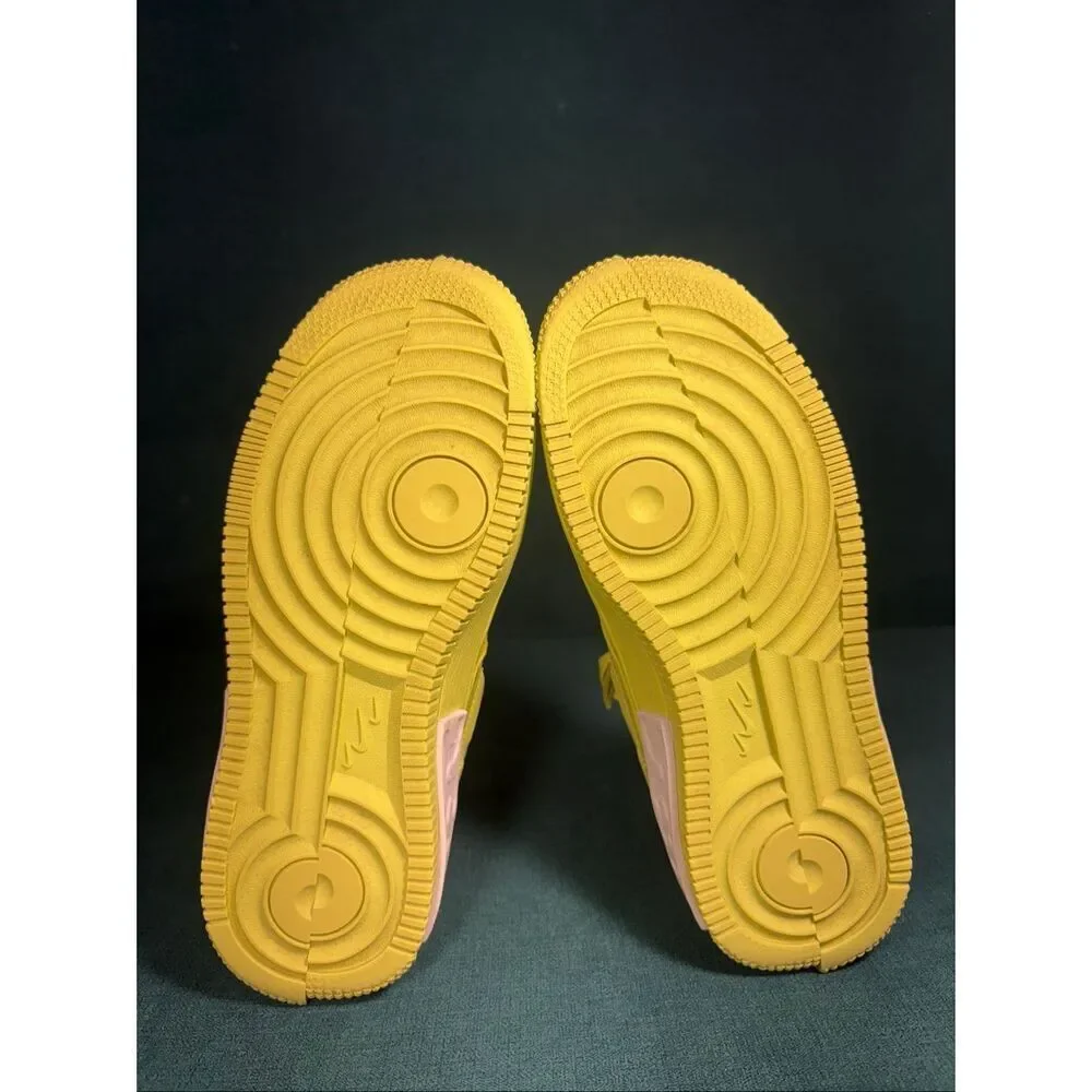Nike Air Force 1 Fontanka Neon Green Yellow Volt Women's Size 6 Shoes